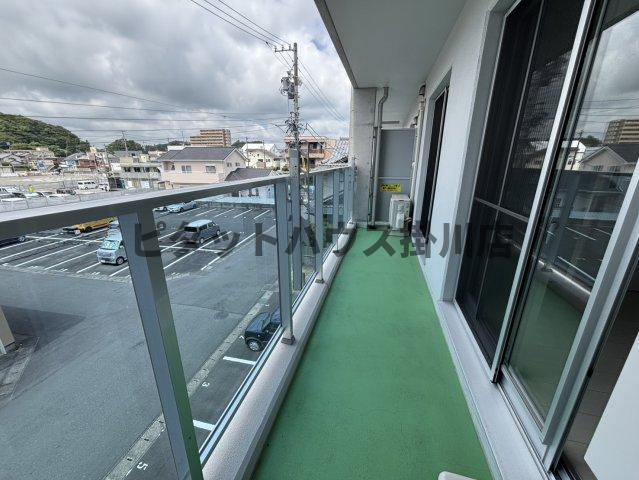 菊川市堀之内マンション バルコニー