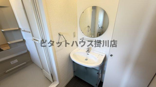 菊川市西方アパート 洗面