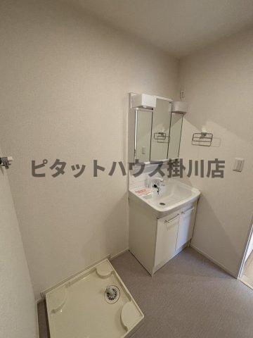 菊川市西方アパート 洗面
