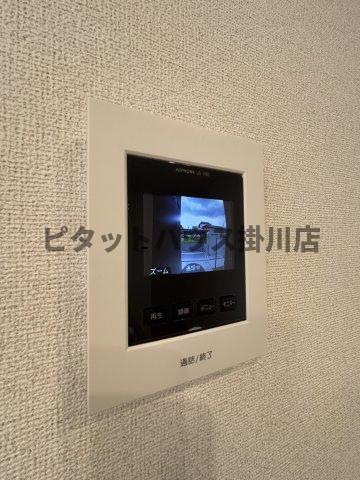 菊川市西方アパート セキュリティ