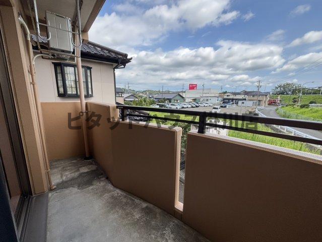 菊川市加茂マンション バルコニー