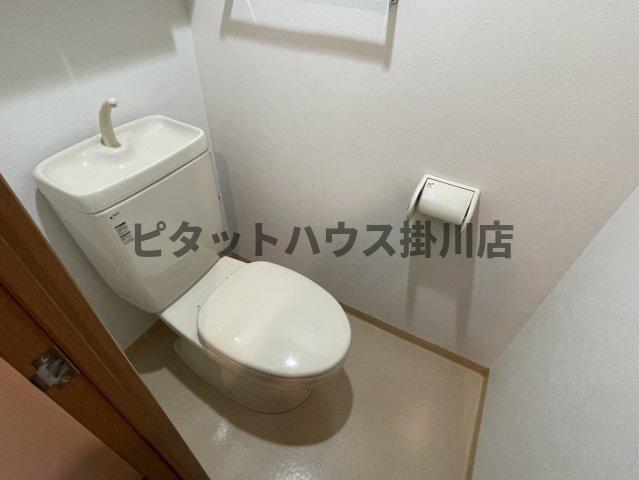 袋井市下山梨マンション トイレ