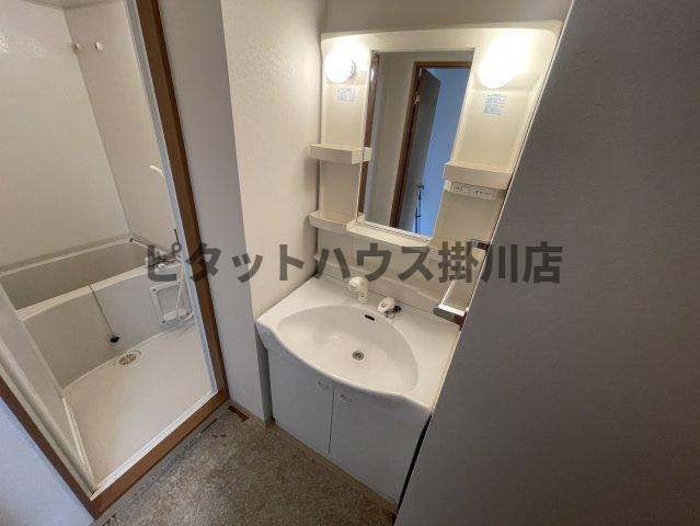 袋井市下山梨マンション 洗面