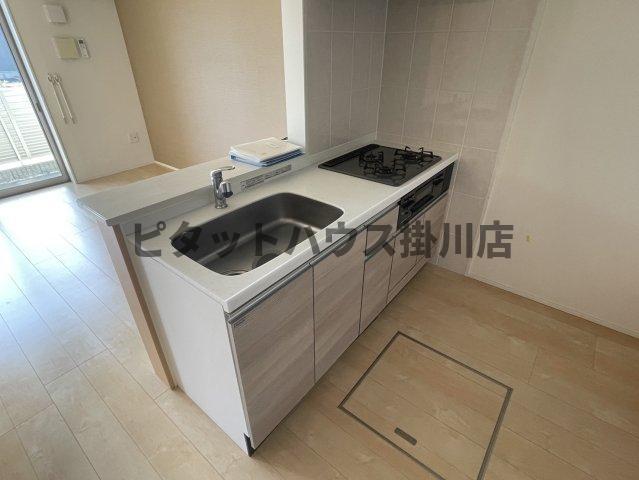 磐田市上大之郷アパート キッチン