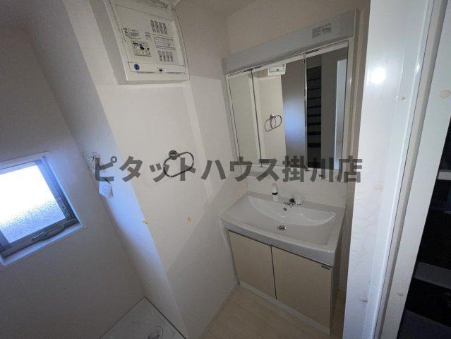 磐田市森下アパート 洗面