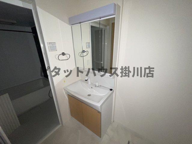 磐田市上大之郷アパート 洗面