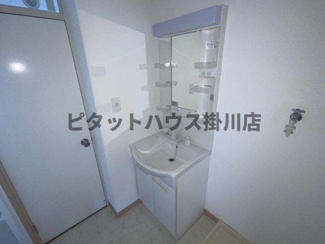磐田市上本郷アパート 洗面