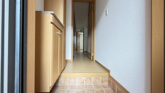 菊川市加茂アパート 玄関