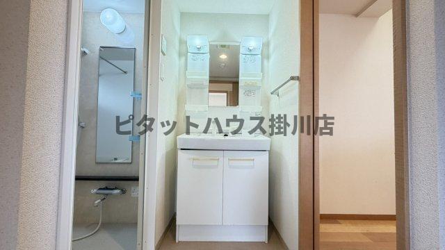 菊川市吉沢マンション 洗面