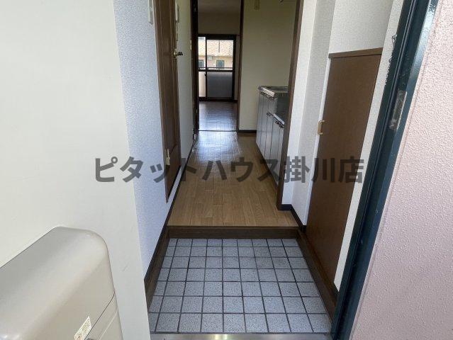 周智郡森町中川マンション 玄関