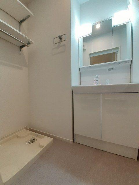 磐田市中泉アパート 洗面