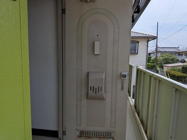 焼津市駅北アパート 玄関