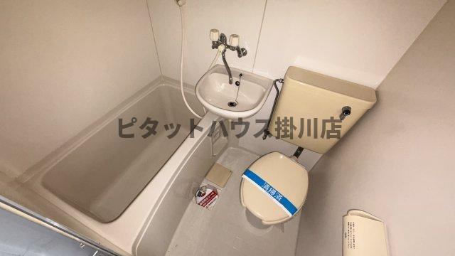 菊川市嶺田アパート バス／シャワー