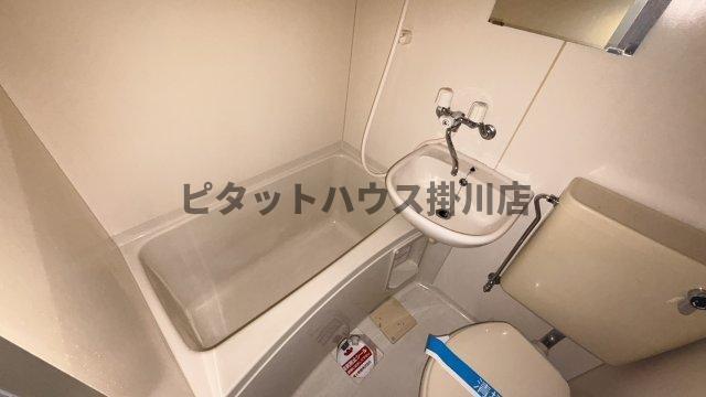 菊川市嶺田アパート バス／シャワー
