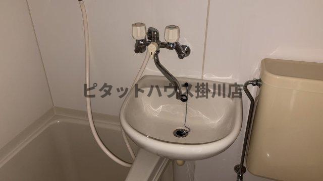 菊川市嶺田アパート 洗面