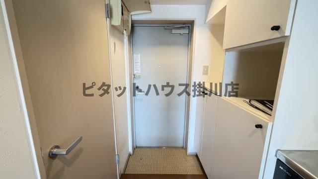 掛川市杉谷南マンション 玄関