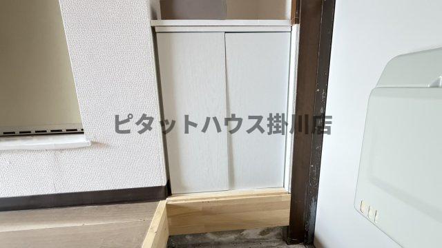 菊川市嶺田アパート 収納