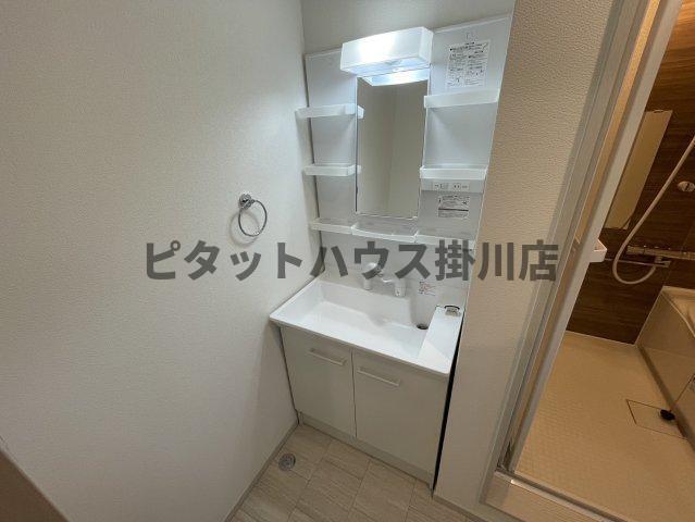 磐田市豊岡アパート 洗面