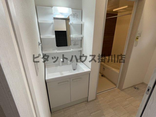 磐田市豊岡アパート 洗面