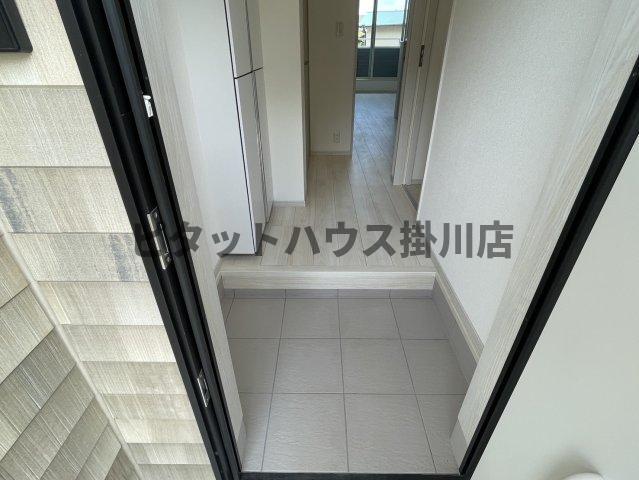 磐田市豊岡アパート 玄関