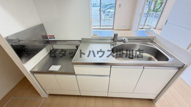 菊川市下平川アパート キッチン