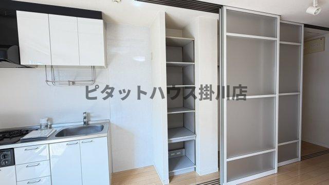 菊川市西方アパート キッチン