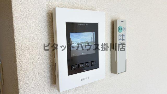 菊川市西方アパート セキュリティ