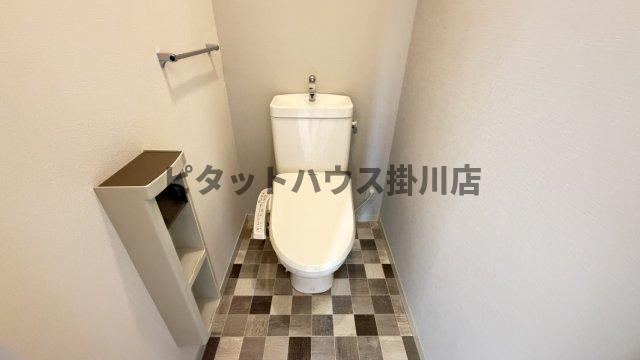 菊川市西方アパート トイレ