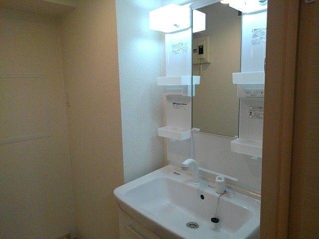 掛川市緑ケ丘アパート 洗面