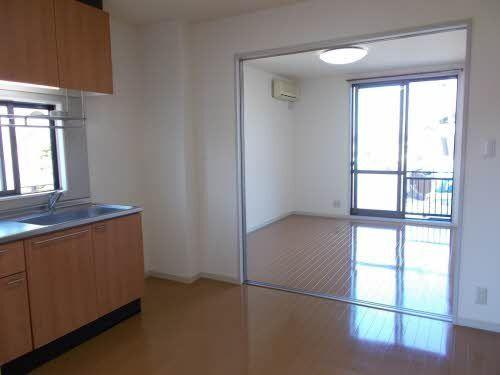 牧之原市汐見台アパート キッチン