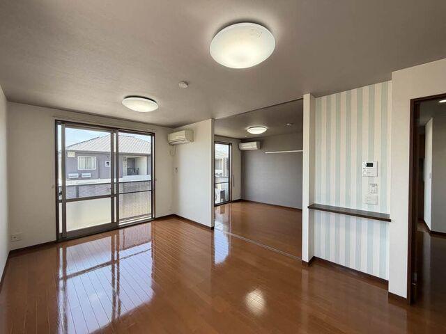 藤枝市水守アパート リビング