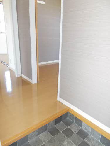 牧之原市汐見台アパート 玄関