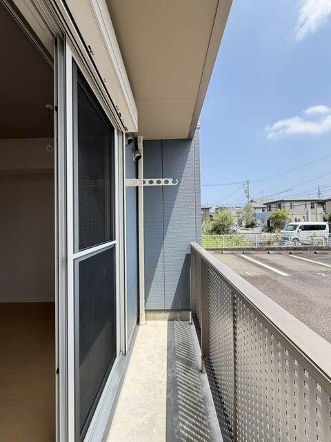 藤枝市横内アパート バルコニー
