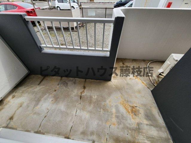 焼津市西小川マンション バルコニー