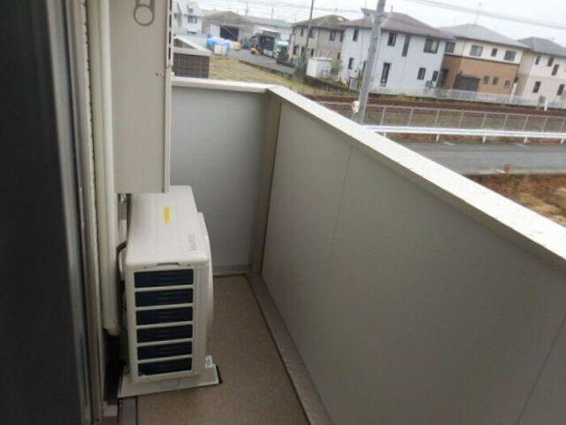 藤枝市小石川町アパート バルコニー
