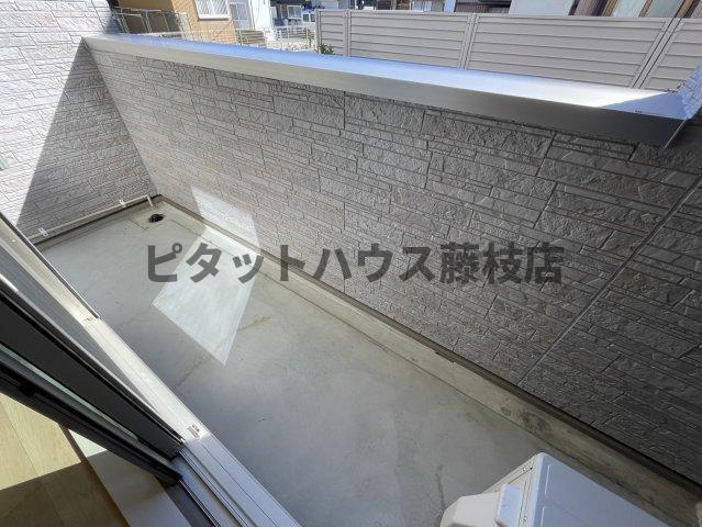 藤枝市茶町アパート バルコニー