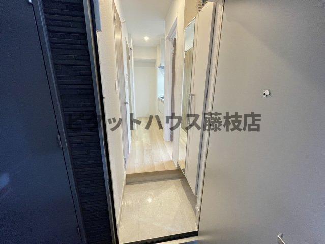 藤枝市茶町アパート 玄関