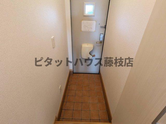 藤枝市小石川町アパート 玄関