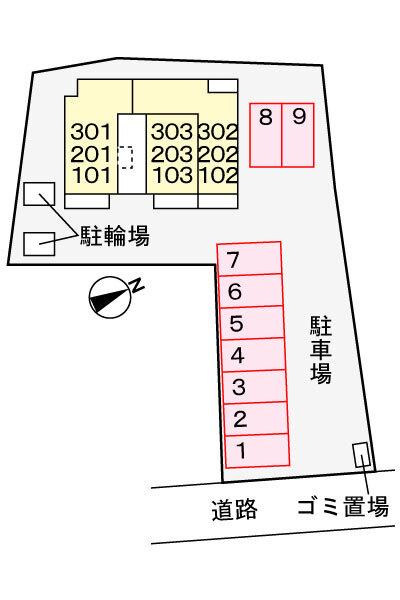 藤枝市茶町アパート 部屋画像