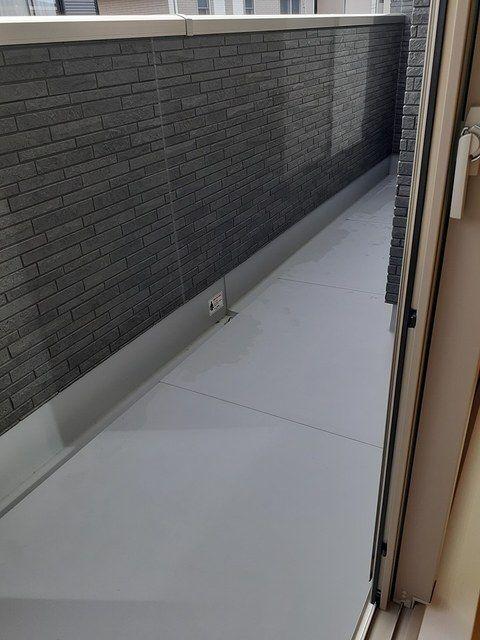 掛川市下垂木アパート バルコニー