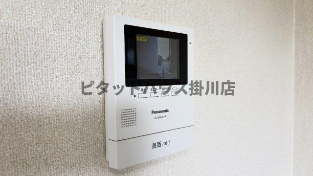 菊川市西方アパート セキュリティ