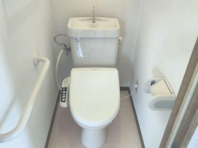 袋井市愛野アパート トイレ