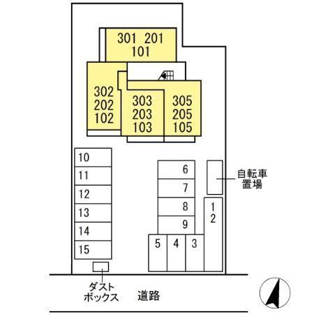 袋井市川井アパート 部屋画像
