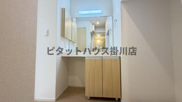 掛川市大池アパート 洗面