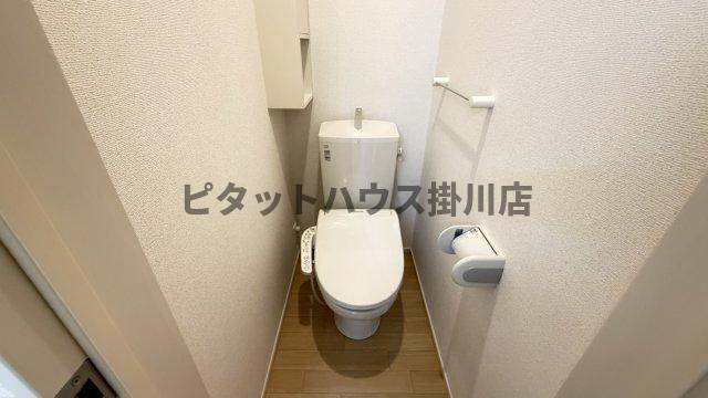 掛川市大池アパート トイレ