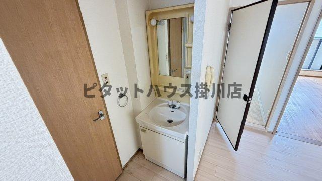 掛川市弥生町アパート 洗面