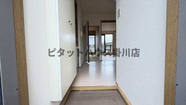 掛川市弥生町アパート 玄関