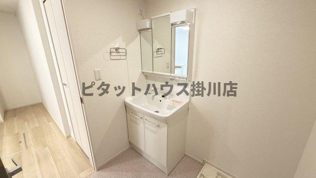 掛川市高御所アパート 洗面