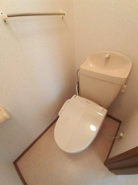 袋井市国本アパート トイレ