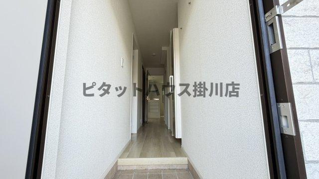 袋井市袋井アパート 玄関